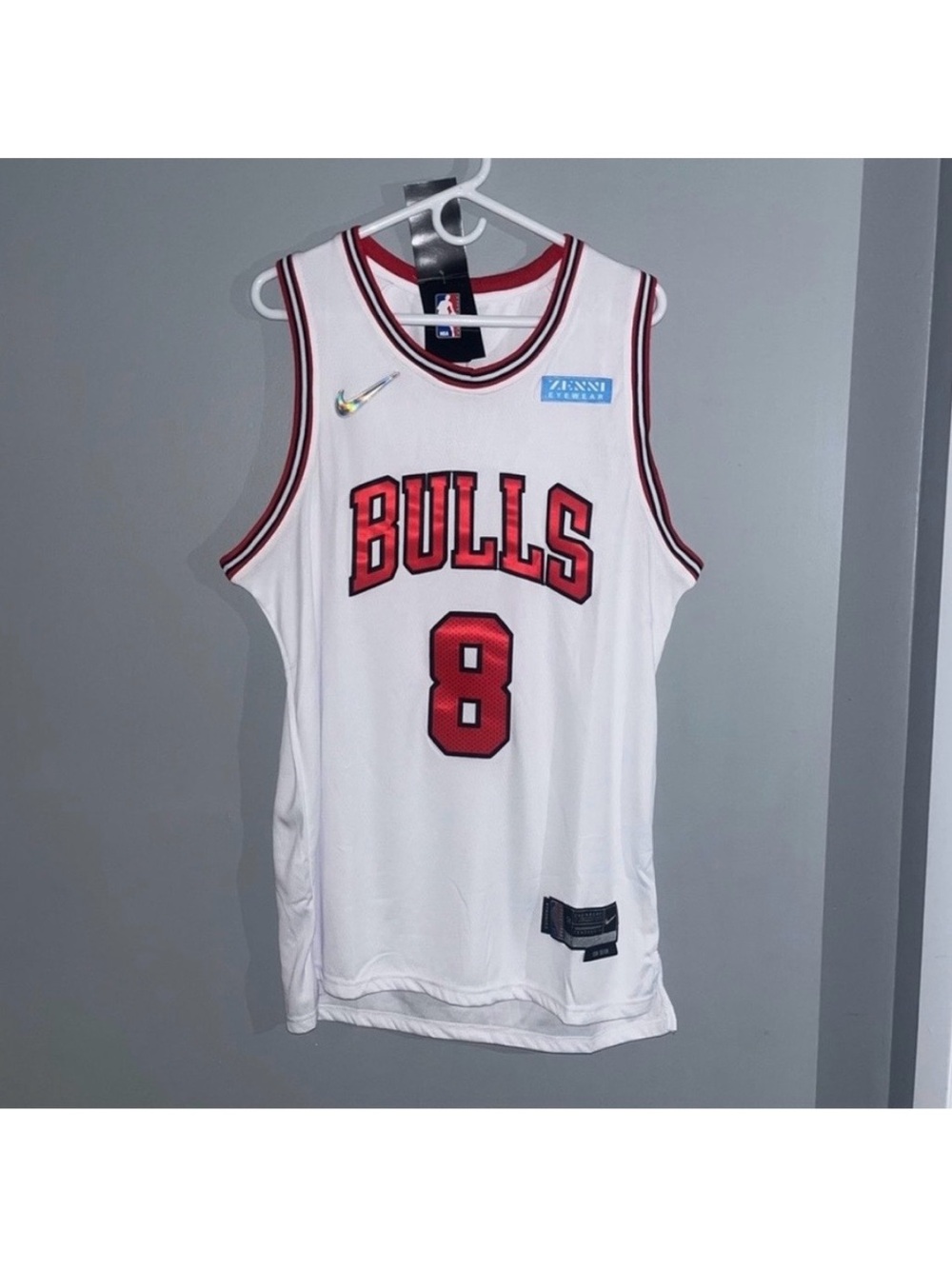 Nike NBA Diamond Icon Edition Chicago Bulls 75th Anniversary Zach Lavine Jersey